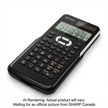 SHARP EL510RT 169-Function 10+1 Display Scientific Calculator ? Black