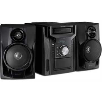 SHARP CD-BH950 Sharp 240W 5-Disc Mini Shelf Speaker System with Cassette and Bluetooth Audio
