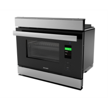 Sharp SSC2489GS 24-Inch Smart Combi Built-In Steam Oven with Alexa Control & Convection