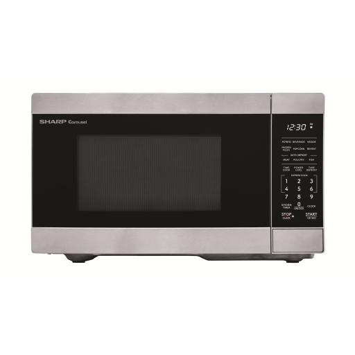 Sharp SMC0762KSC Four à micro-ondes de comptoir  0,7 pi³ 700 W Acier inoxydable