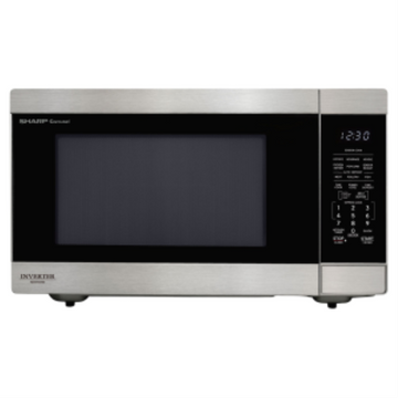 SHARP SMC2264KSC Carousel? XL Countertop Microwave Oven with Inverter Technology 2.2 cu. ft. 1200W Stainless Steel