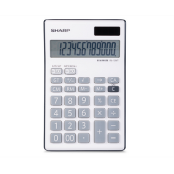 SHARP EL124TGY Twin Power 12-digit Display