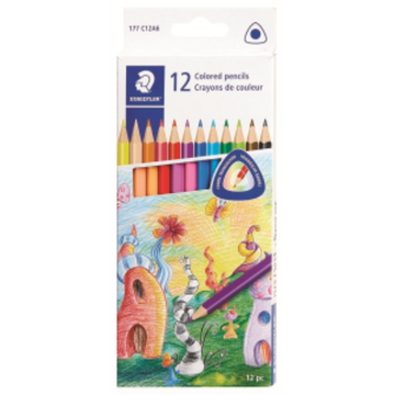 Color Pencil, Triangular 12Pk