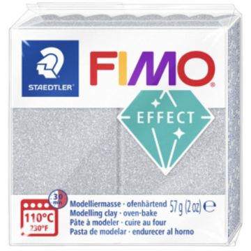 Modelling Clay Fimo Effect Silver Metallic 57g (2 oz)