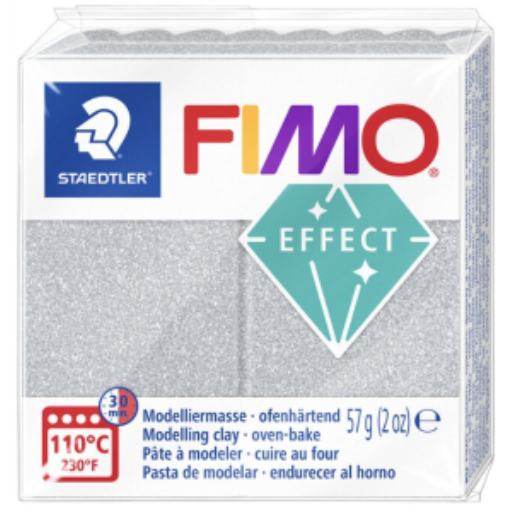 Modelling Clay Fimo Effect Silver Metallic 57g (2 oz)