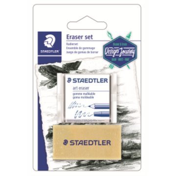 5427SBK2-C STAEDTLER-Mars Limited ERASERS GUM & KNEADABLE *2