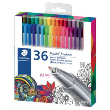 Triplus Fineliner Superfine Pen 36 pcs.