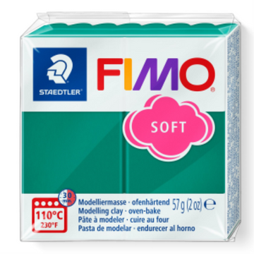 Modelling Clay Fimo Soft Emerald 57g (2 oz)