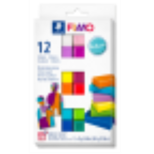 Set Modelling Clay Fimo Soft Brilliant Colours 12 Colour Pack