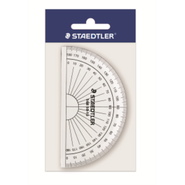 56850-10PB STAEDTLER-Mars Limited PROTRACTOR 180deg.GRAD.10