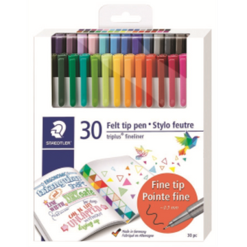 Fineliner triplus 30 pc.
