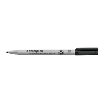 312-9 STAEDTLER-Mars Limited LUMO.MARKER CHISEL WASH.BLACK
