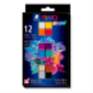 Set Modelling Clay Fimo Professional Basic Colors 12 Color Pack