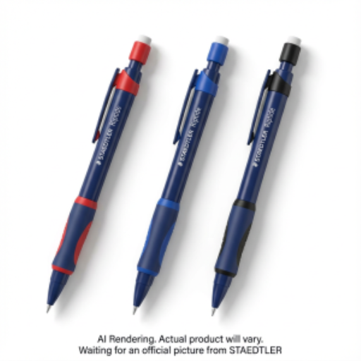 Riptide mechanical pencil 0.7mm 3pk BK
