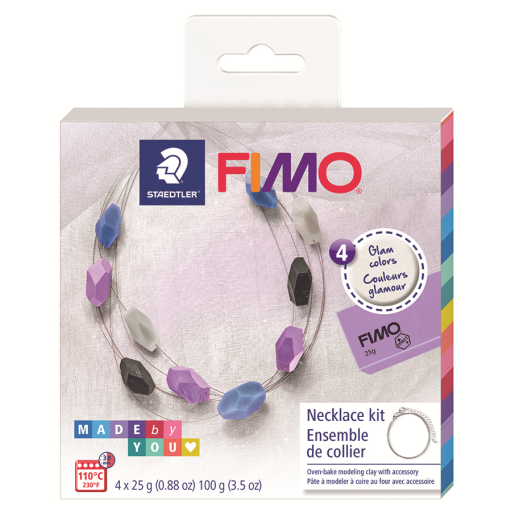 Fimo DIY Necklace Modelling Clay Set