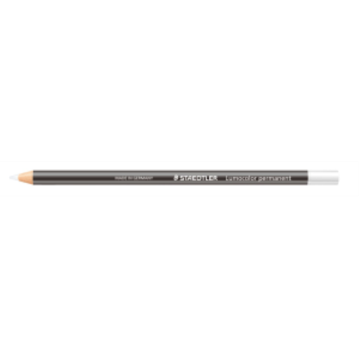 Lumocolor? permanent glasochrom Waterproof dry marker - White