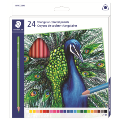 1278CC24A6 STAEDTLER-Mars Limited STAED.COL.PENC.3mmTRIANG.