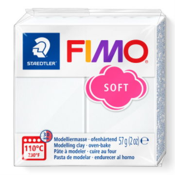 Modelling Clay Fimo Soft White 57g (2 oz)