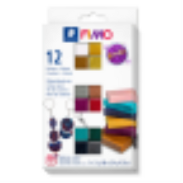 Modelling Clay Set Fimo Effect Sparkle 12 Colour Pack