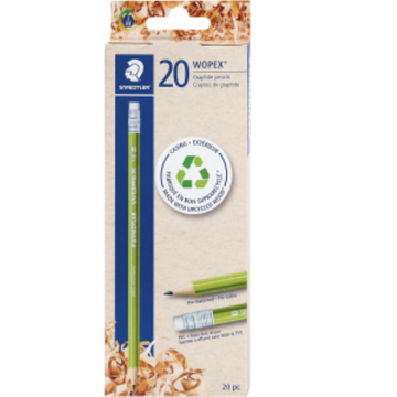 Black lead Wopex pencil 20pk