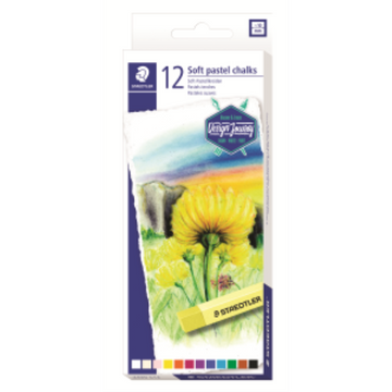 2430-C12-08 STAEDTLER-Mars Limited SOFT PASTEL CHALKS ASST 1