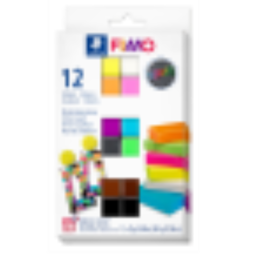 Fimo Effect Neon Modelling Clay Set 12-Colour Pack