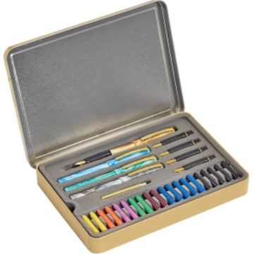 Calligraphy Tin Set, 5 Nibs