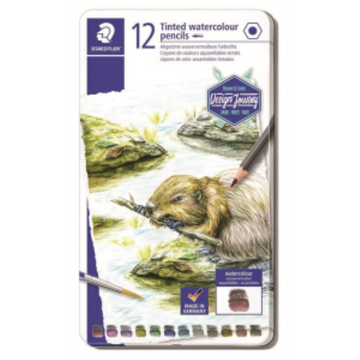 Coloured pencil tin 12pc 100% PEFC