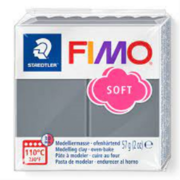 Modelling Clay Fimo Soft Stormy Gray 57g (2 oz)