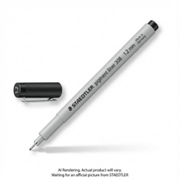 Fineliner pigment liner 1.2 mm black