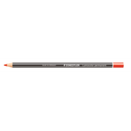 Lumocolor? permanent glasochrom Waterproof dry marker - Red