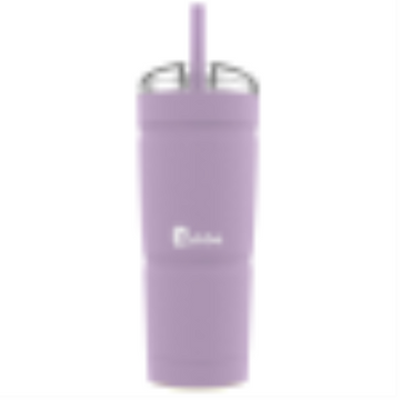 bubba Envy S Stainless Steel Tumbler, 24 oz (709 ml), Straw Lid, Lavender Frost