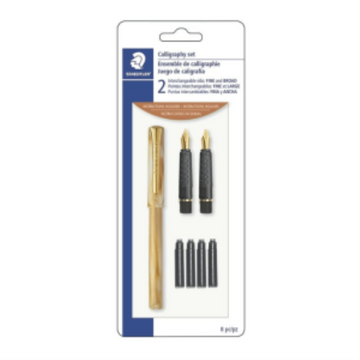 Calligraphy set 2 nibs BK