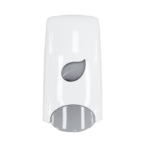 Distributeur de savon liquide/lotion en vrac avec flacon rechargeable (Blanc)