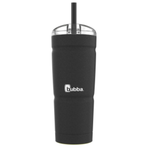 bubba Envy S Stainless Steel Tumbler, 24 oz (709 ml), Straw Lid, Licorice