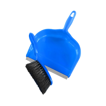 Clip-On Dustpan and Brush Set