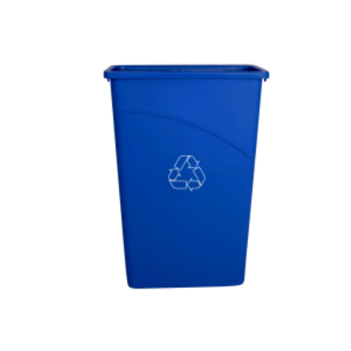 Slim Container 23 Gallon Blue