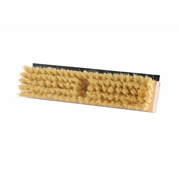 Tête de brosse de pont 12" avec raclette - Fibre naturelle