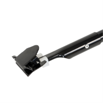 Manche de serpillière à poussière en métal de 152 cm avec clip à encliqueter pour cadres à encliqueter