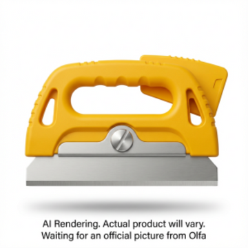 OLFA 120mm GSR-1/3B Stainless Steel Multi-Grip Scraper