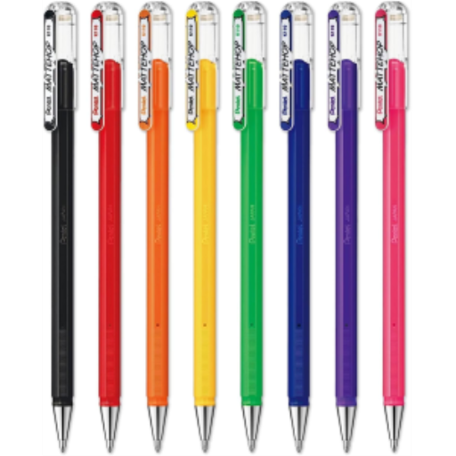Mattehop Gel 1.0mm 8 Dozen Assorted Display