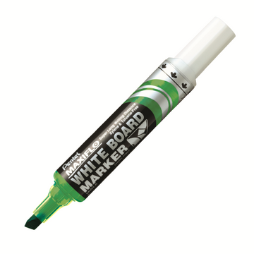 Maxiflo White Board Marker, Chisel Point (2.0/5.7mm) Green Ink