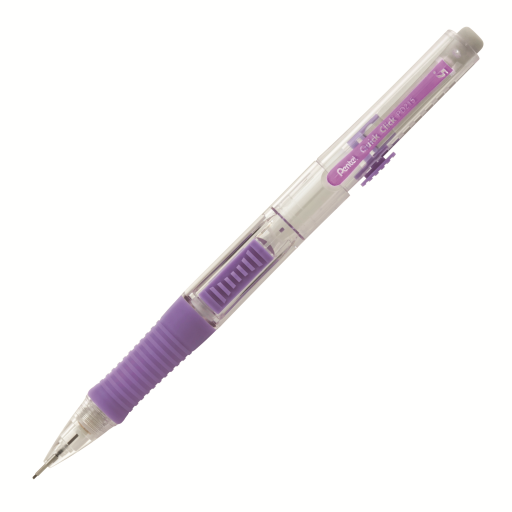 Quick Click Retractable Mechanical Pencil (0.5mm), Violet Barrel