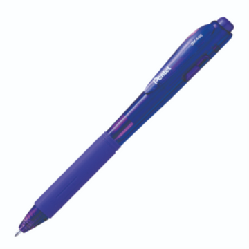 Wow! Retractable Ballpoint Pen, (1.0mm), Violet Ink