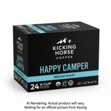 Kicking Horse Coffee Single Serve - Khrs Kc Happy Camper Fto Bil 24Ct