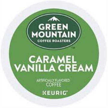COFFEE-K CUP GREEN MOUNTAIN CARAMEL VANILLA CREAM, 06700 24/BX