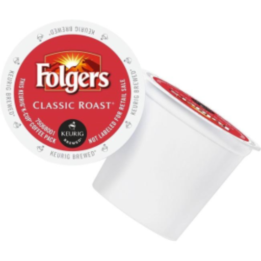 COFFEE-K CUP FOLGERS CLASSIC ROAST MEDIUM ROAST (20502) 24/BOX