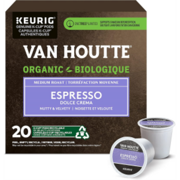 Van Houtte? Coffee Single Serve - Vhou Kc Fto Dolce Crema Med 20Ct Sl