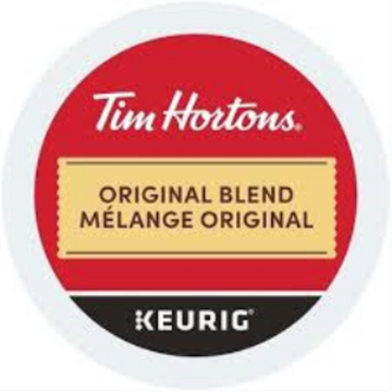 COFFEE-K CUP TIM HORTONS ORIGINAL BLEND MEDIUM ROAST-349469 24/BX