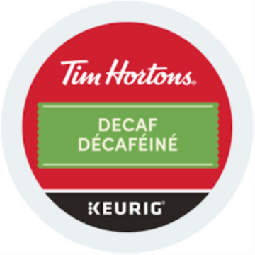 COFFEE-K CUP TIM HORTONS DECAF-11308 24/BX